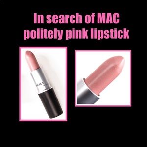 NOT4SALE. In search of politely pink lipstick